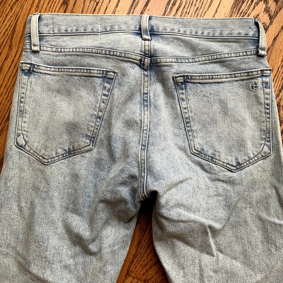 Rag & Bone Jeans Lightwash Fit 2 Ethan Slim Fit Authentic Stretch Jean 29x32 - Picture 10 of 11